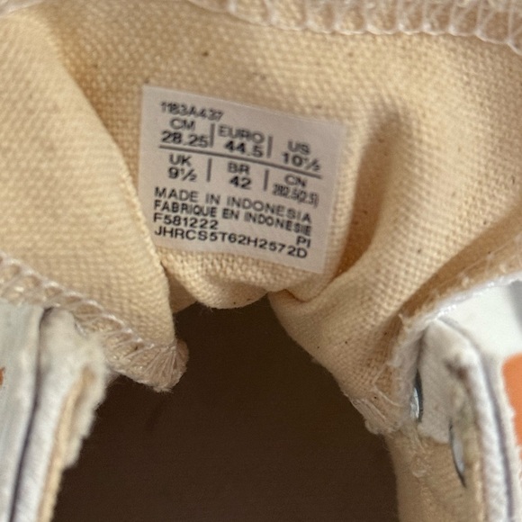 ONITSUKA TIGER By ASICS Men’s Mexico 66 Paraty White Orange Low Top Sneaker 10.5 - Picture 9 of 9